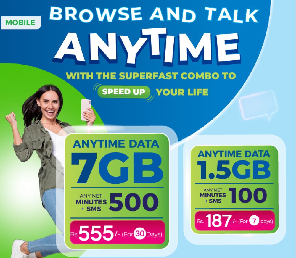 Mobitel Anytime DATA + Any Network Voice Combo Packages - Sri Lanka ...